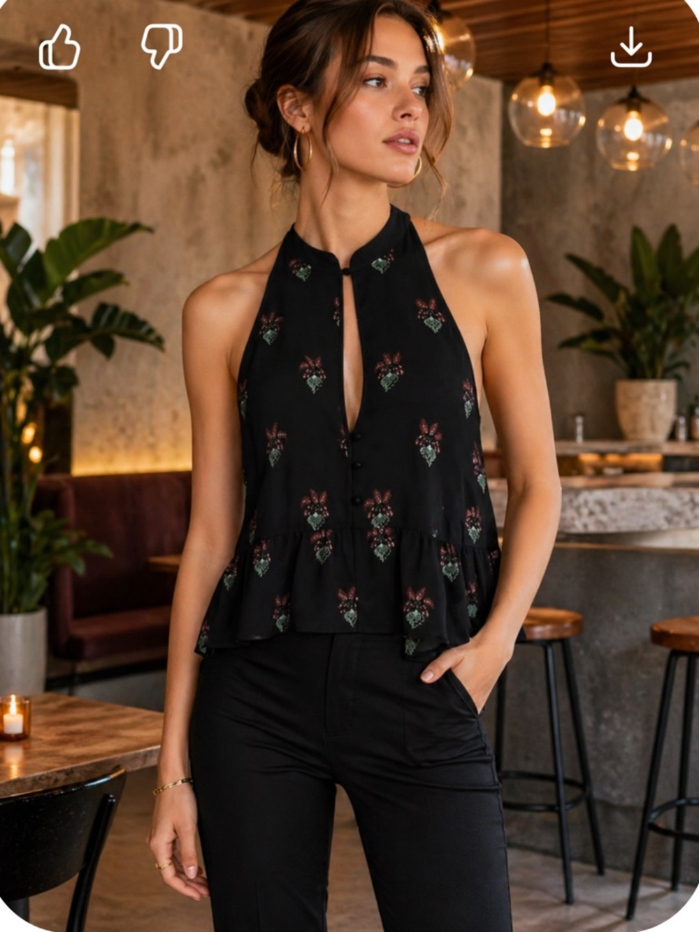 A.L.C SILK top Sz 2 STUNNING Boho Luxury Mint cond Price Firm!